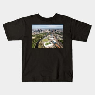 Melbourne Cityscape Kids T-Shirt